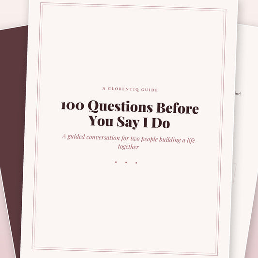 100 Questions Before You Say I Do - A Guided Conversation for Couples