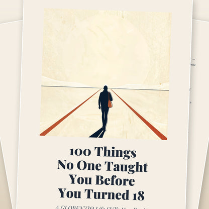 100 Things No One Taught You Before You Turned 18 — A Life Skills Handbook (Digital Download)