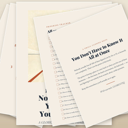100 Things No One Taught You Before You Turned 18 — A Life Skills Handbook (Digital Download)
