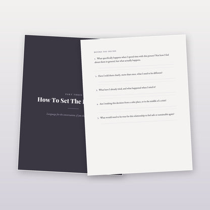 No Contact — A Thoughtful Guide to Family Estrangement (Digital Download)