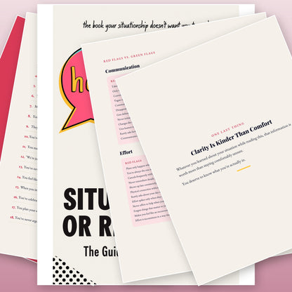 Situationship or Real Thing? - The Guide to Finally Knowing
