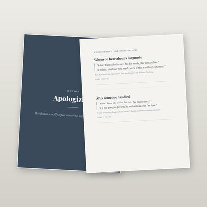 What To Say When You Don't Know What To Say — A Guide for Hard Moments (Digital Download)